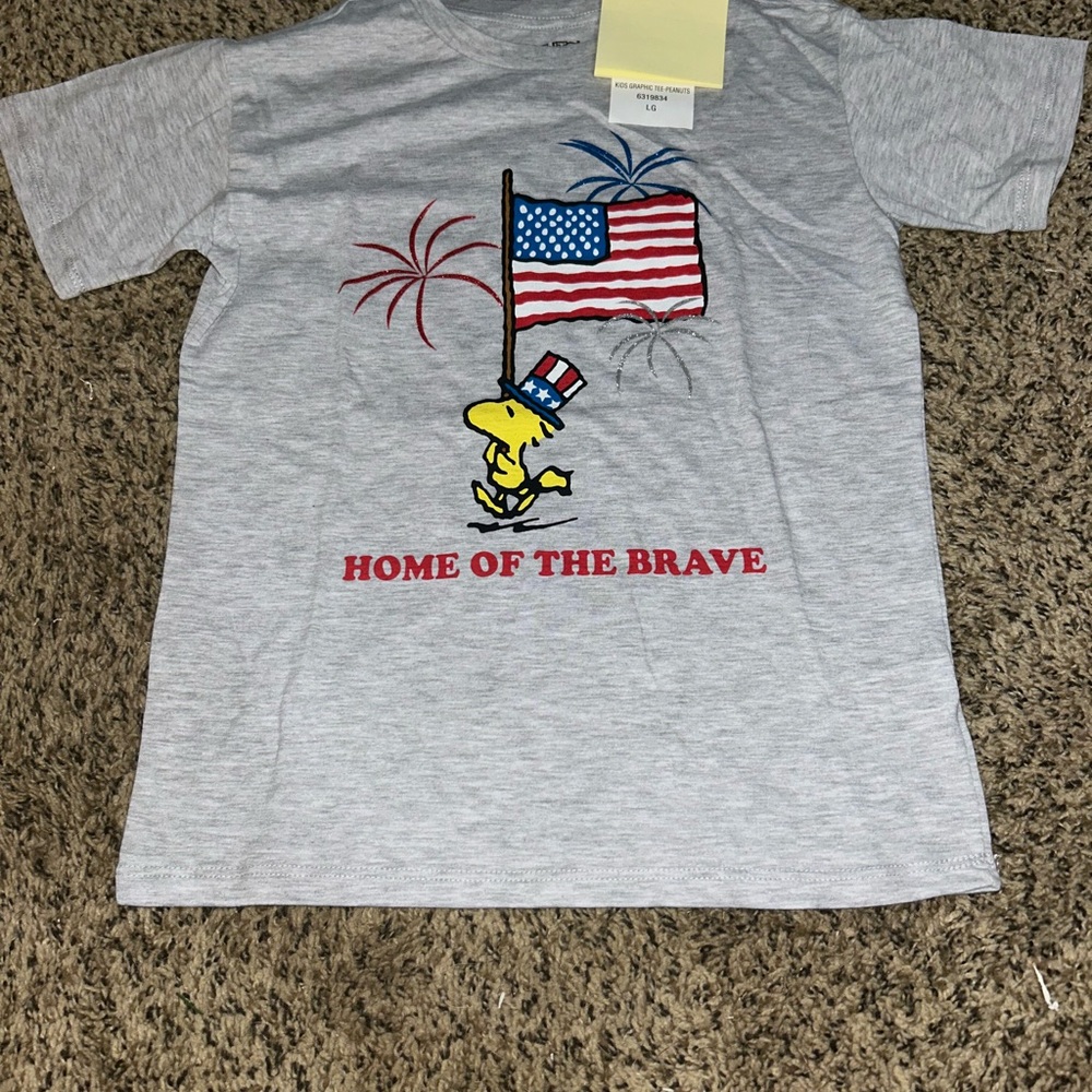 Peanuts 4th of July Kids Shirt